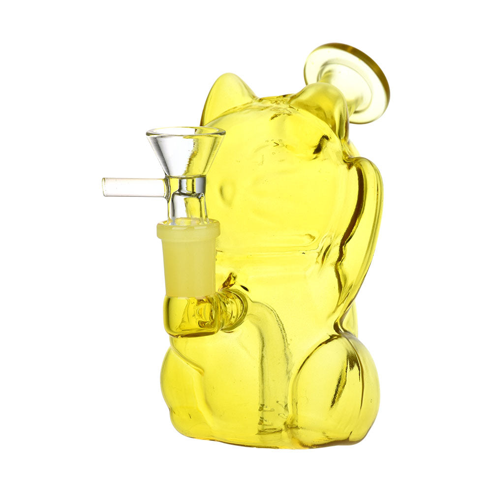 Purr Purr Pass Glass Mini Water Pipe