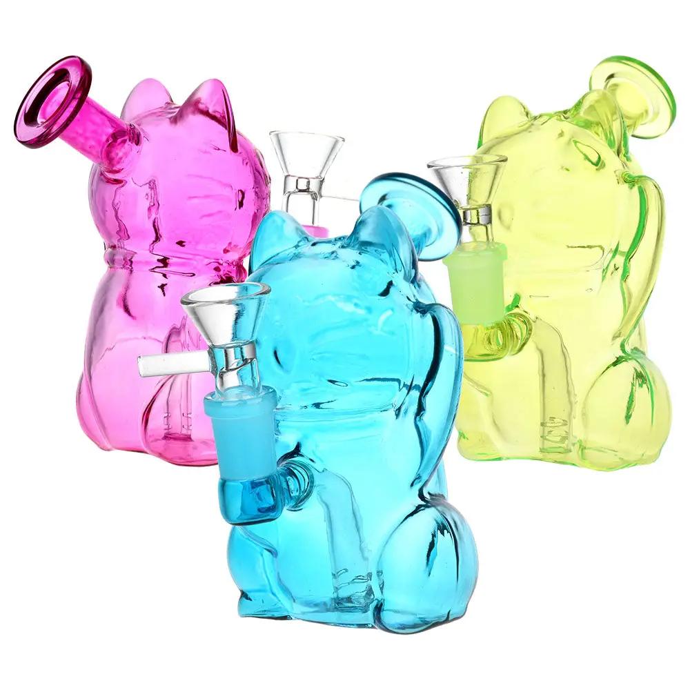 Purr Purr Pass Glass Mini Cat Bong