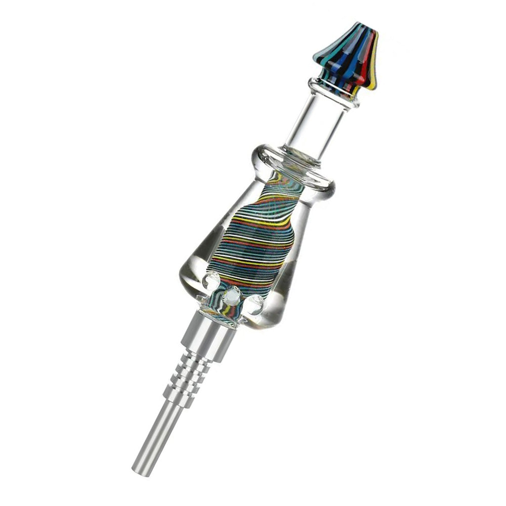 Rainbow Twist Glycerin Nectar Collector