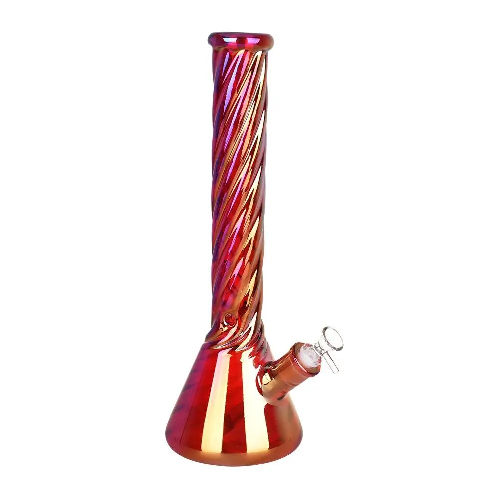 Red Spiral Bong - inhalco