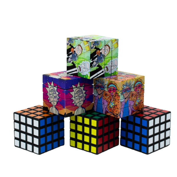 Rick and Morty Cube Herb Grinder Box of 6
