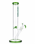 Rock Glass CrystalAxis Straight Tube Bong