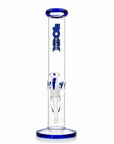 Rock Glass CrystalAxis Straight Tube Bong