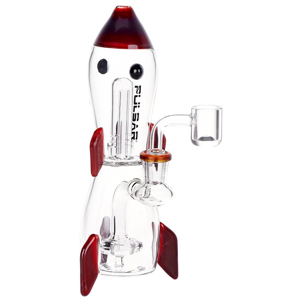 Rocket Ship Glass Dab Rig 8.25"
