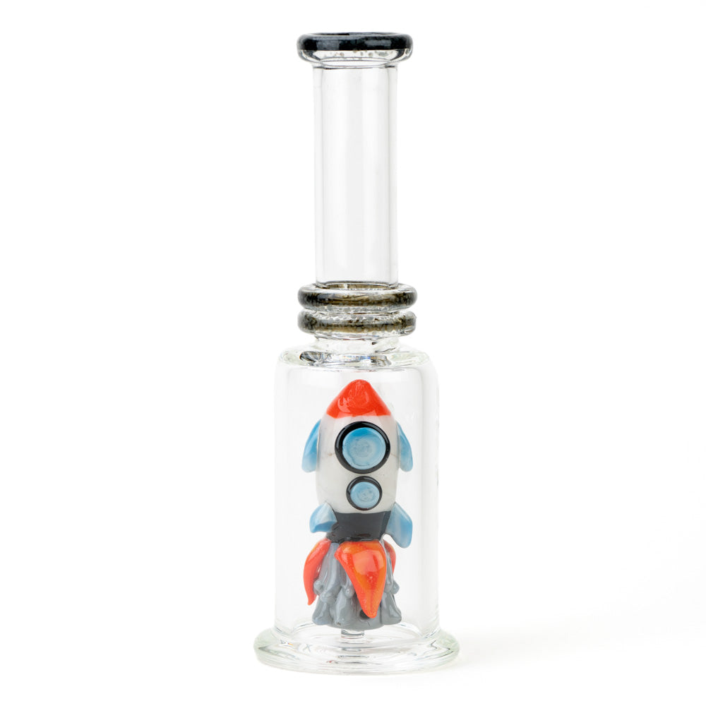 Rocket Ship Mini Tube Bong - inhalco