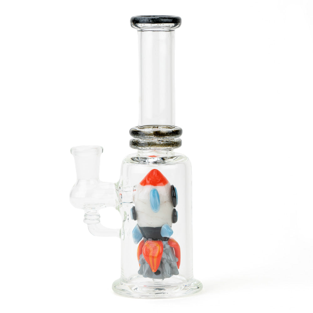 Rocket Ship Mini Tube Bong - inhalco