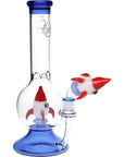 12" Rocketship Bong - inhalco