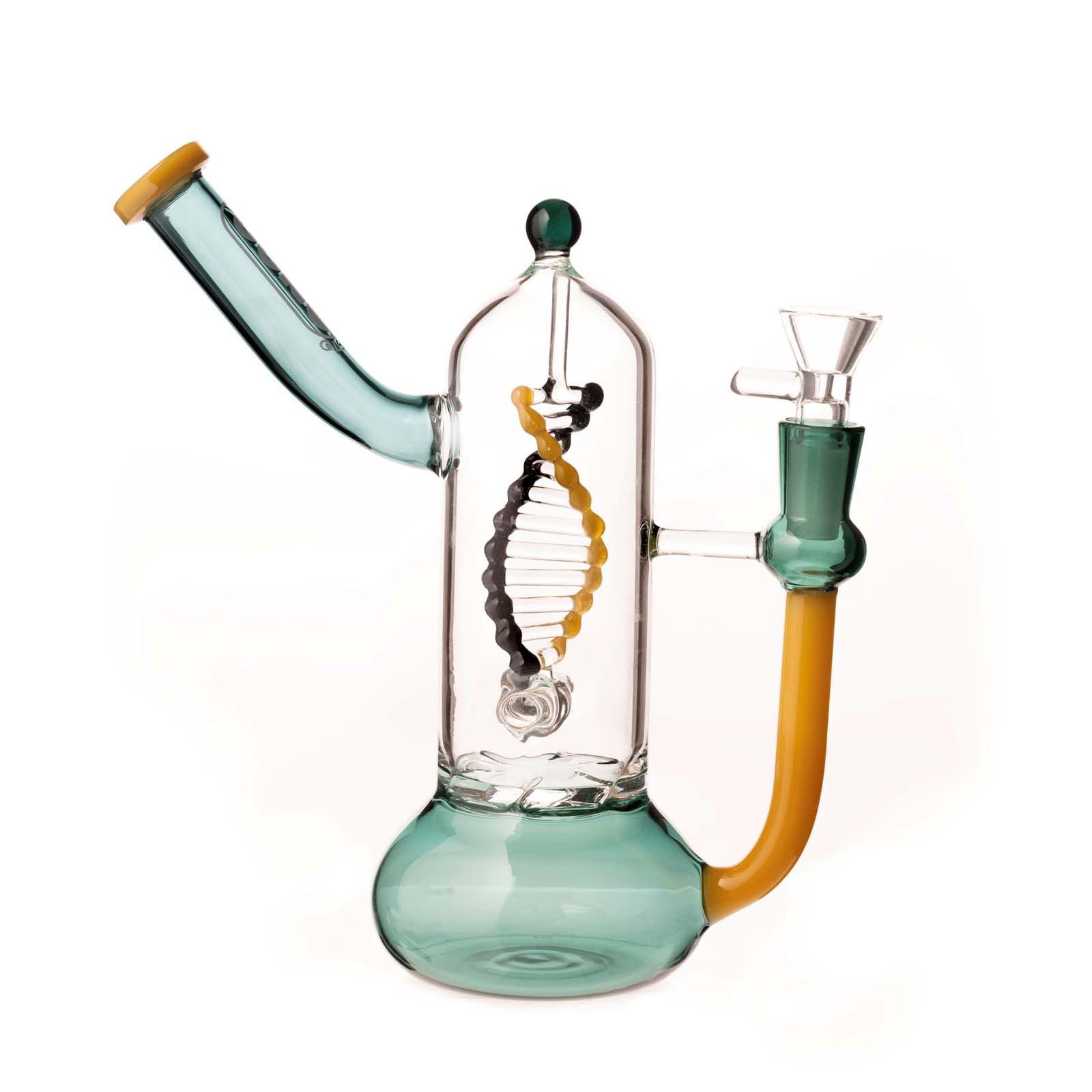 Rotating DNA Glass Bong | Cool Bong in 2021 – INHALCO
