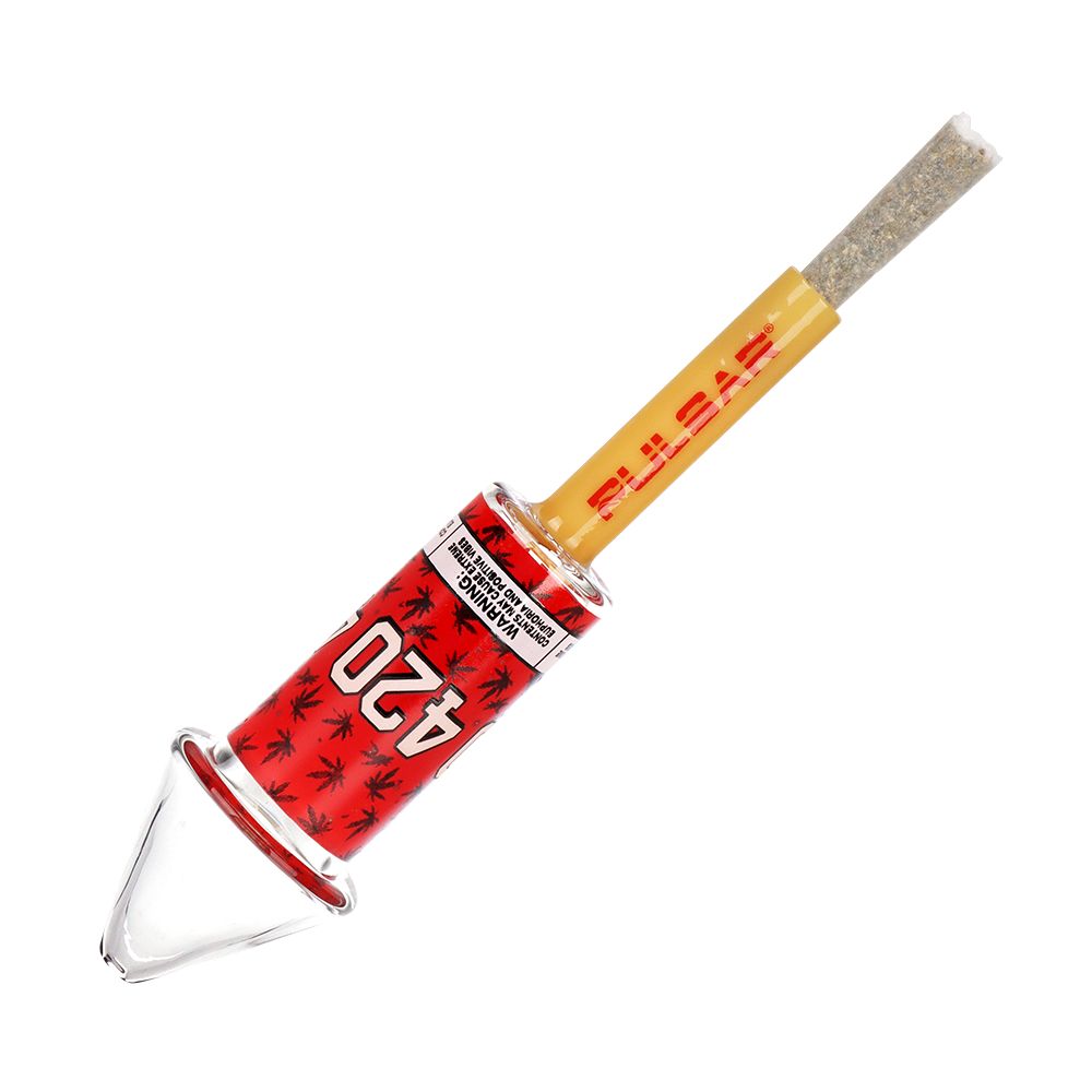 Pulsar Bottle Rocket Glass Joint &amp; Cone Holder