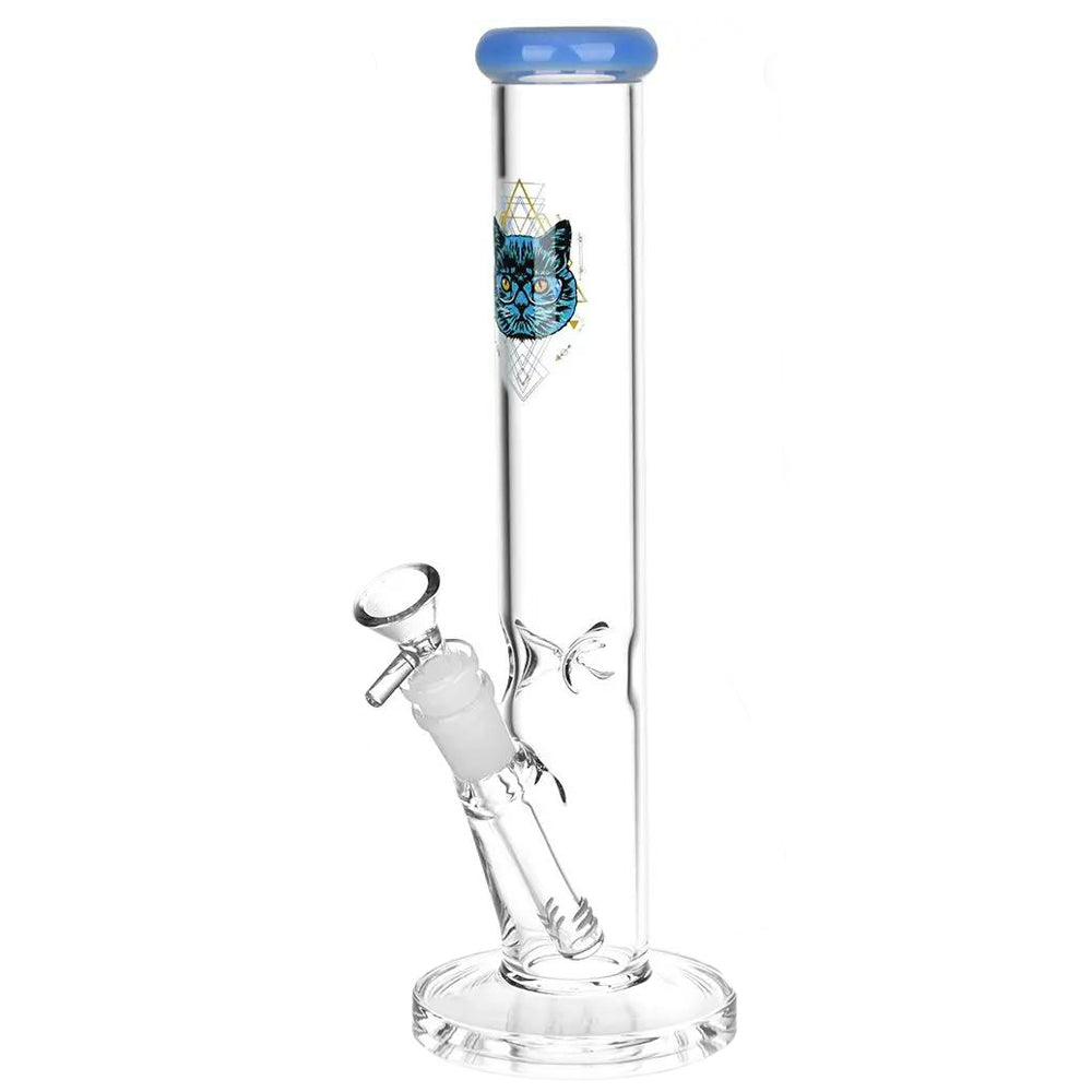 Sacred Cat Straight Pipe Bong - INHALCO