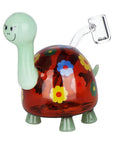 SeshGear Hippy Turtle Glass Dab Rig 5"