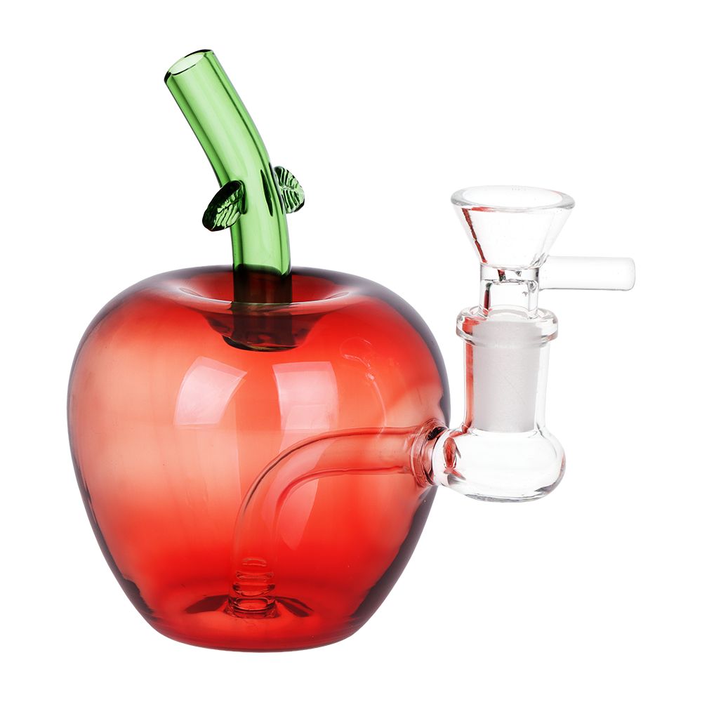 SeshGear Poison Apple Glass Water Bong 4.75"