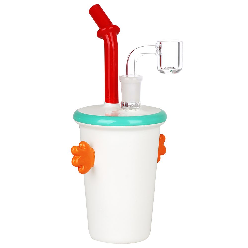 Seshgear Drink Cup Dude Glass Dab Rig 8"