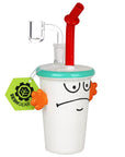 Seshgear Drink Cup Dude Glass Dab Rig 8"