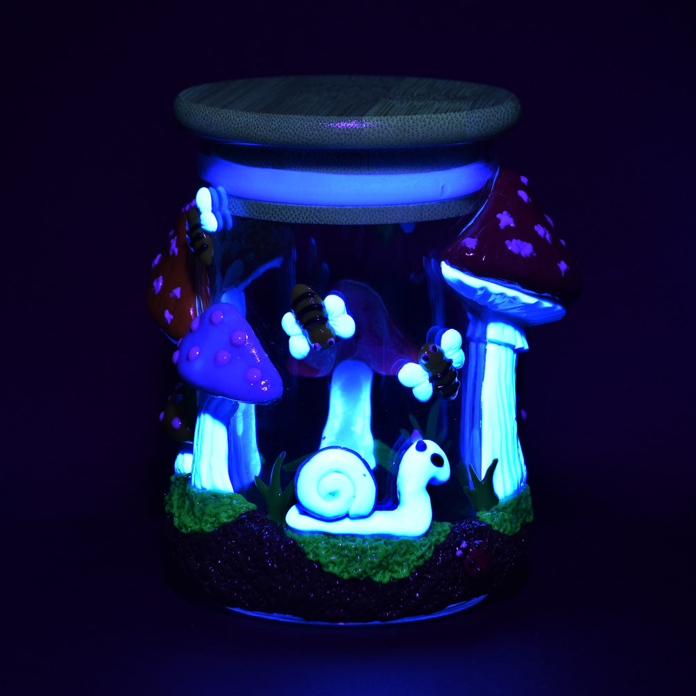 Shrooms In The Wild Weed Stash Jar Cute