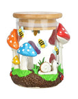 Shrooms In The Wild Weed Stash Jar Cute