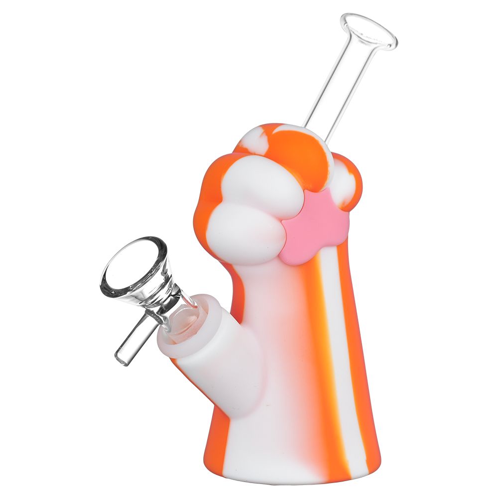 Silicone Cat Paw Water Pipe - INHALCO