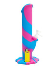 Silicone Straight Tube Bong 10" - inhalco