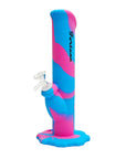 Silicone Straight Tube Bong 10" - inhalco