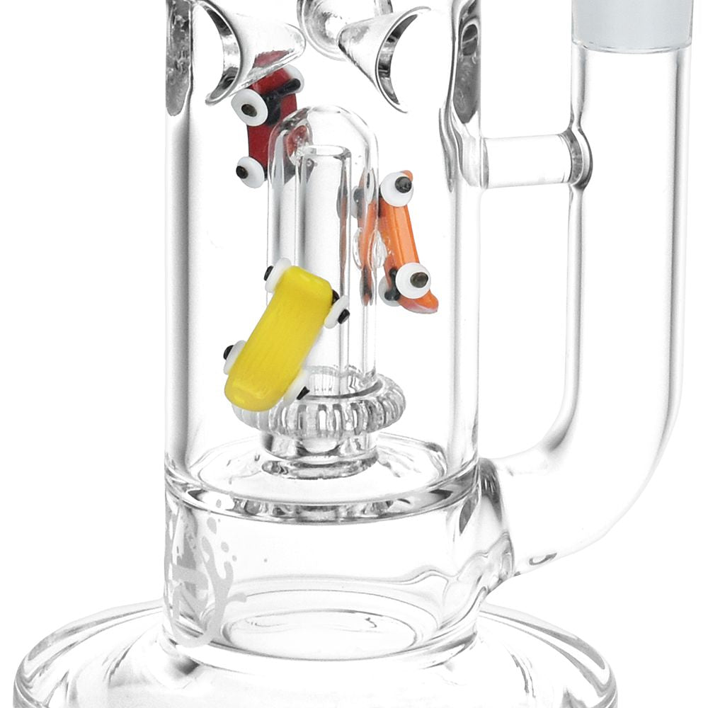 Skate or Die Tube Bong with UFO Perc