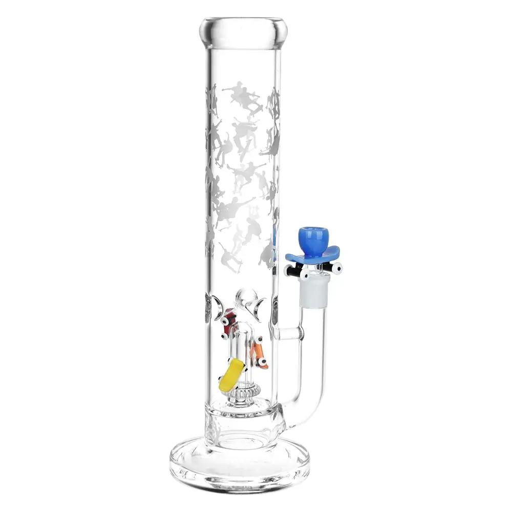 Skate or Die Tube Bong with UFO Perc