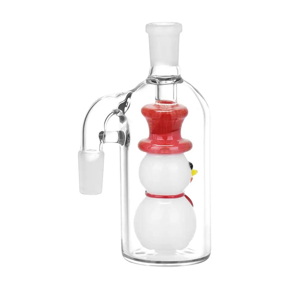 Smiling Snowman Bong Ash Catcher - INHALCO