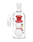 Smiling Snowman Bong Ash Catcher - INHALCO