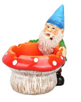 Smoking Gnome Mushroom Portable Ashtray