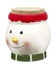 Snowman Stash Jar - inhalco