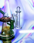 Space King XXL Terp Slide (White Purple)