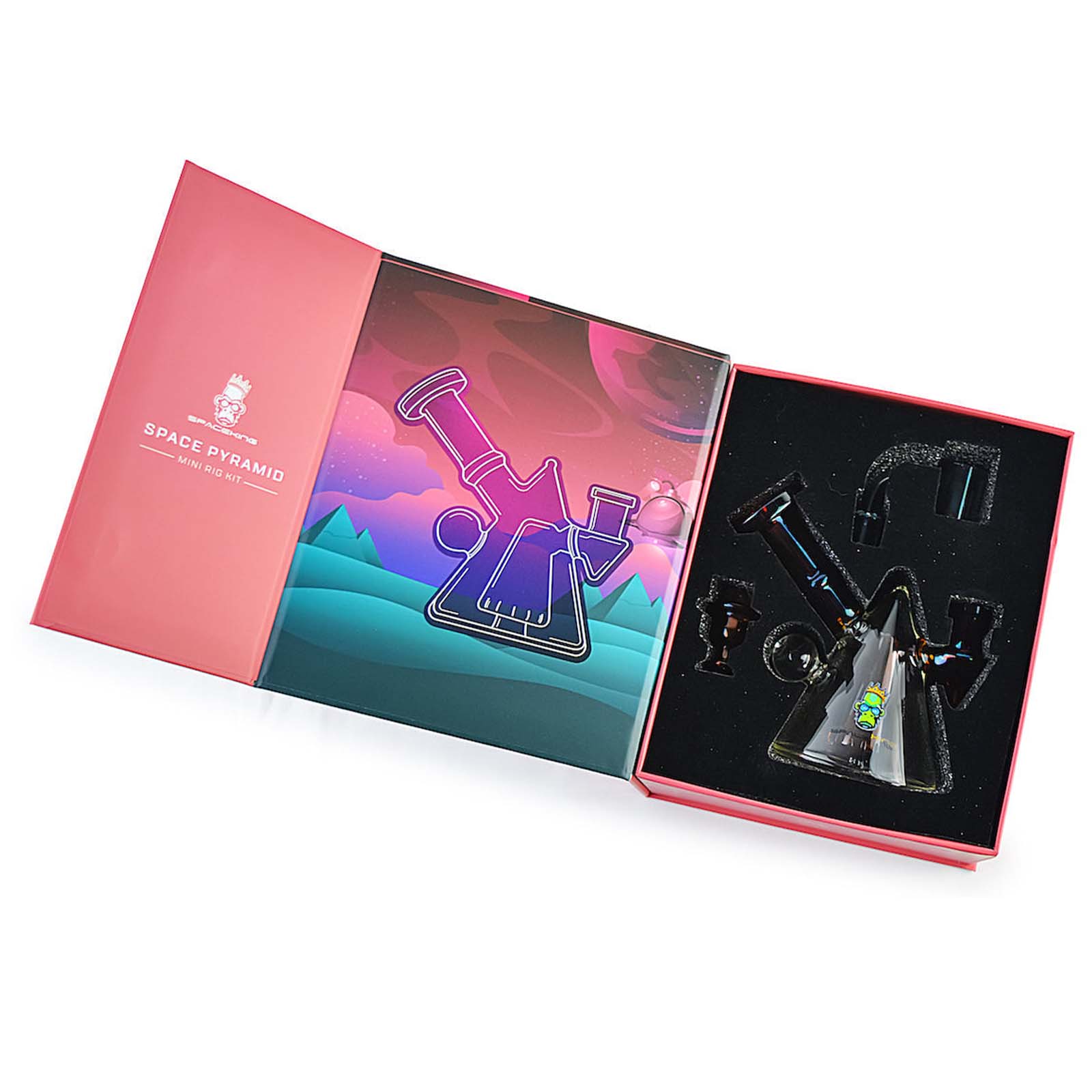 Space Pyramid Mini Dab Rig – INHALCO