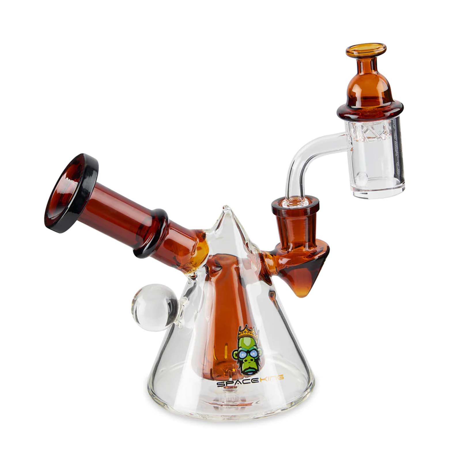Tag Pyramid Rig Space Pyramid Mini Dab Rig – INHALCO
