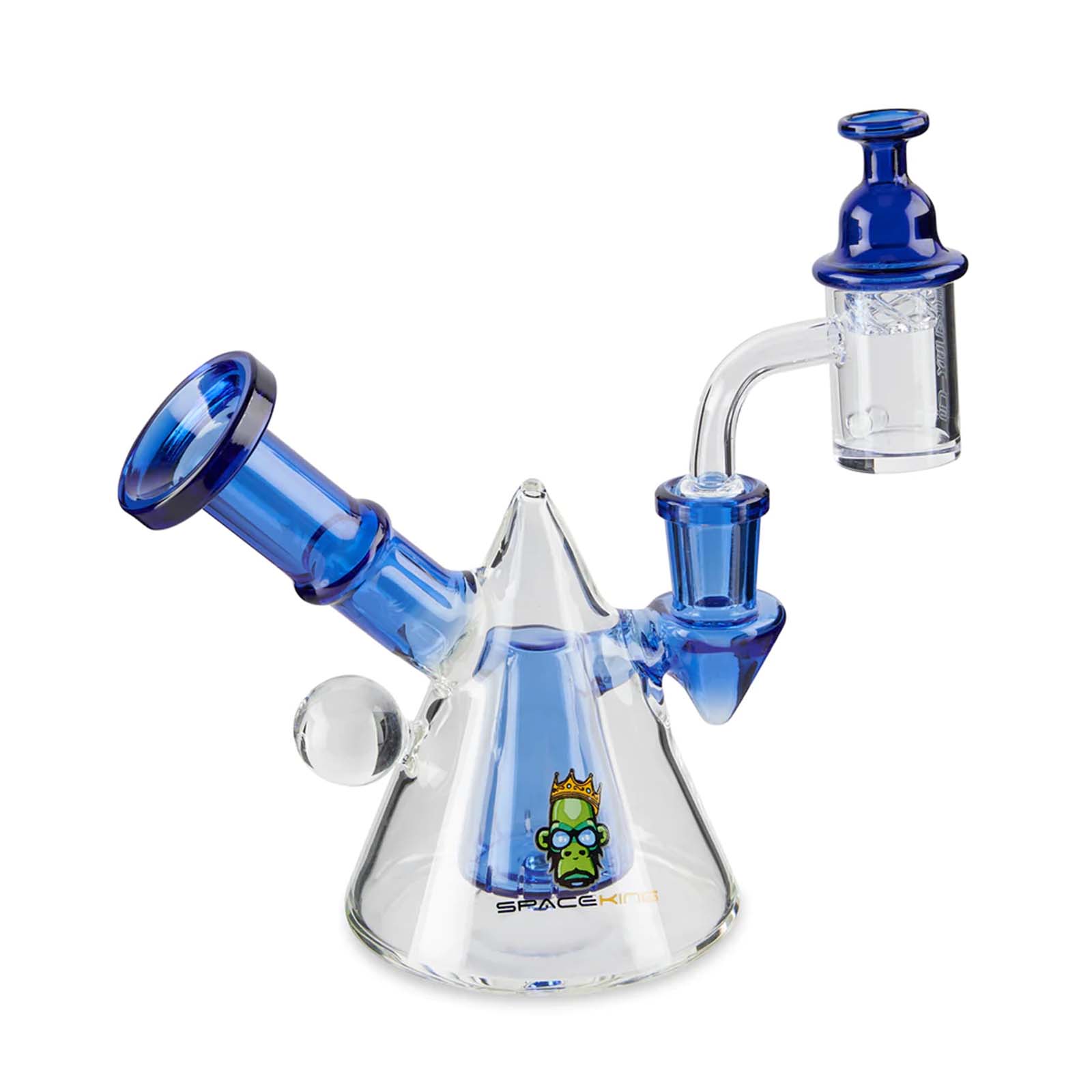 Tag Pyramid Rig Space Pyramid Mini Dab Rig – INHALCO