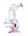 11" Spiral Mushroom Recycler Water Bong with Circ Perc