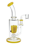Sponge Man Glass Dab Rig 9"
