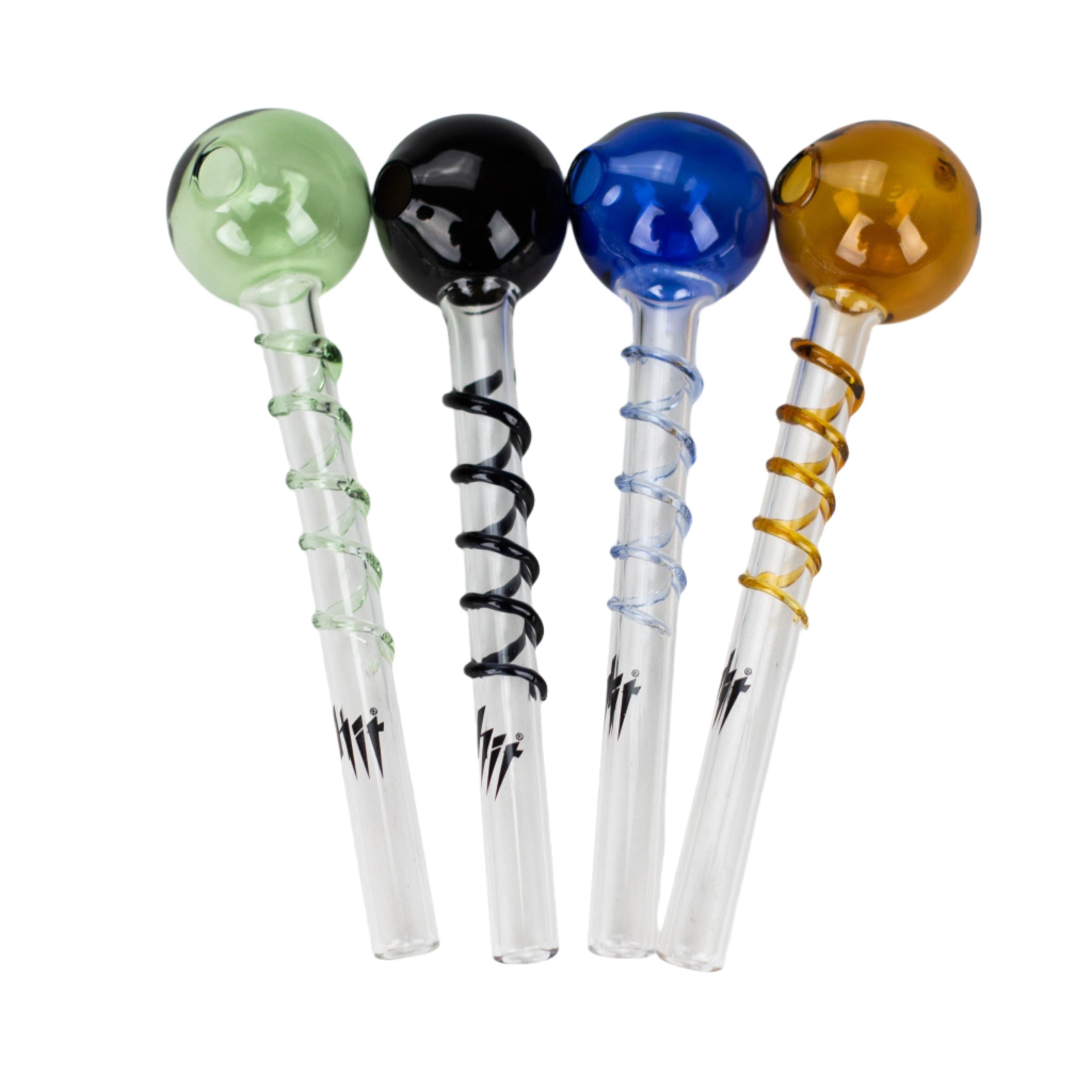 Spring Glass Oil Burner Pipe - inhalco