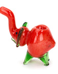 Standing Colored Elephant Glass Hand Pipe