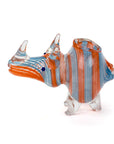 Standing Rhino Glass Hand Pipe