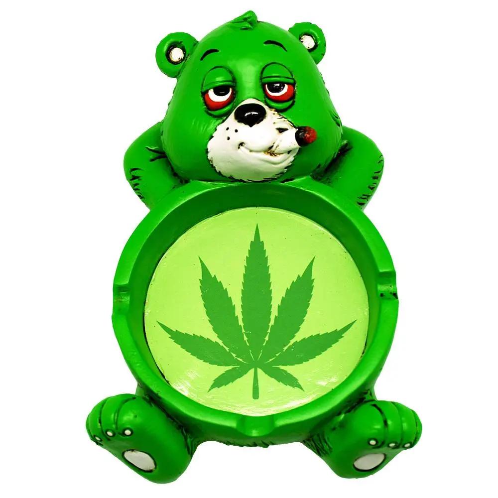 Stoner Bear Polyresin Ashtray - inhalco