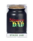 Stoner Dad Rasta Letters Stash Jar