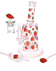 Strawberry Glow in the Dark Dab Rig Kit