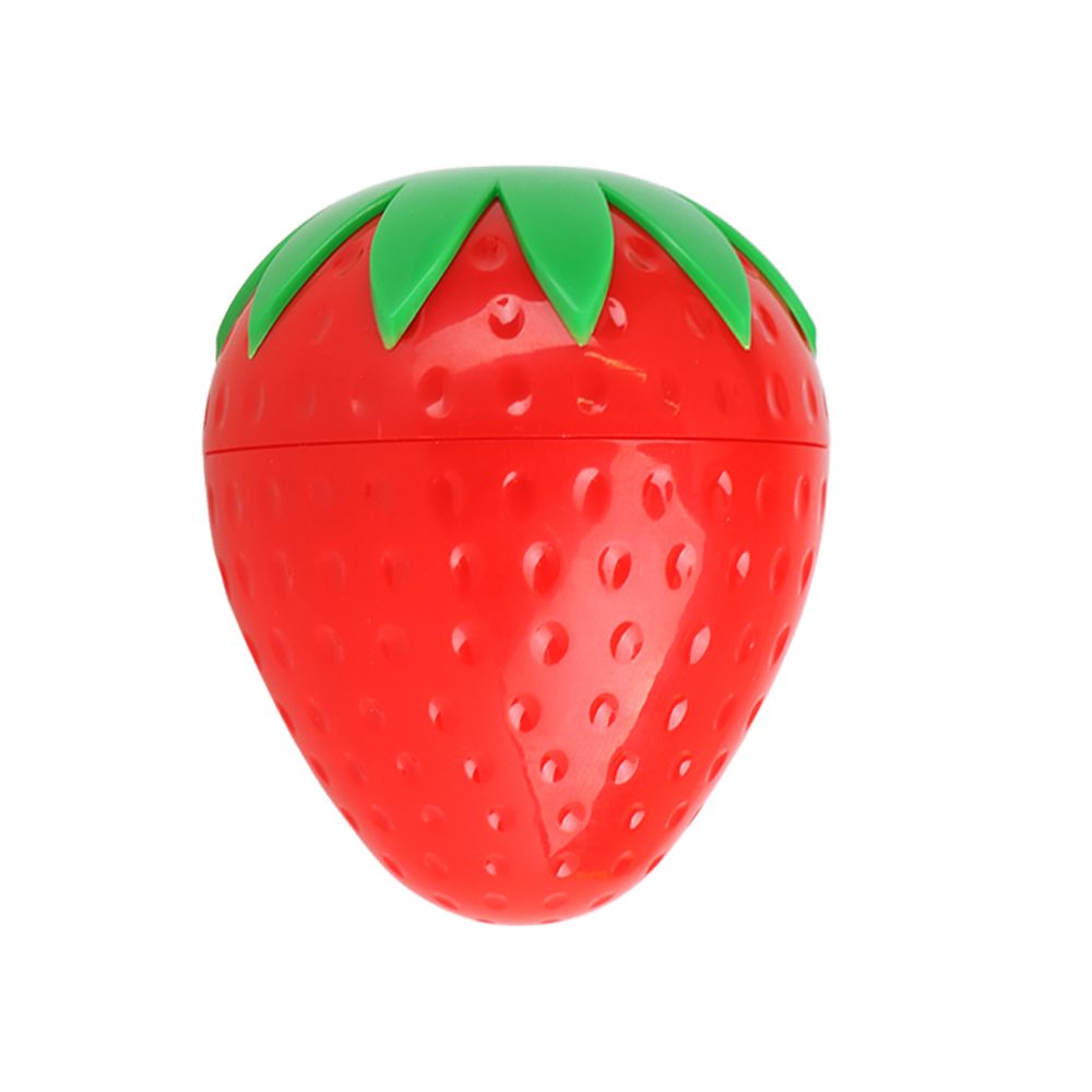 Strawberry Plastic Storage Jar - inhalco