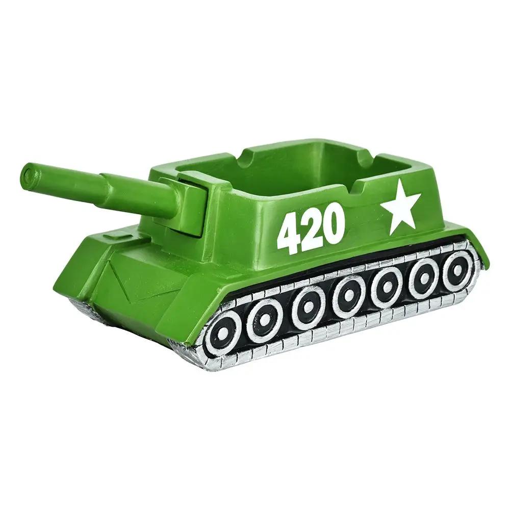 Tank Ceramic Car Ashtray