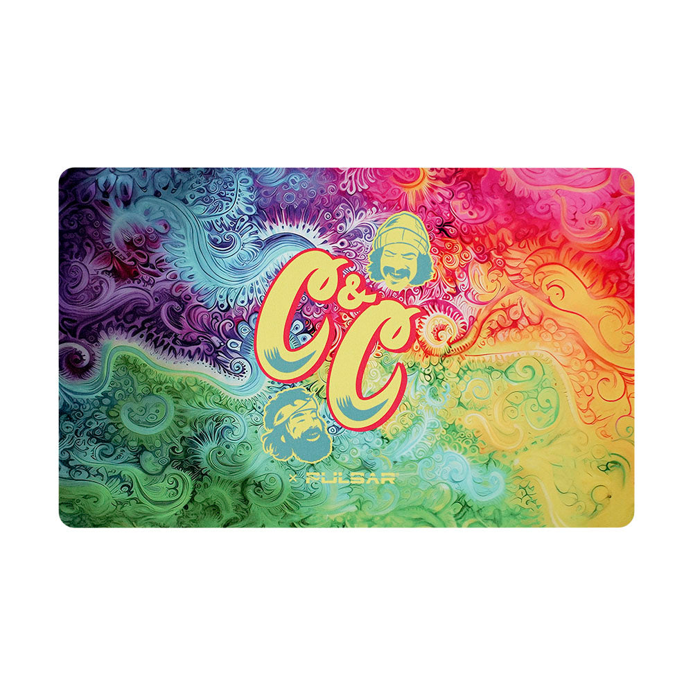 Tie Dye Paisley Dab Pads - inhalco