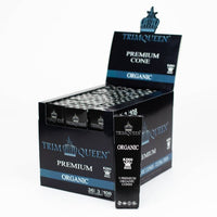 Trim Queen®️ Premium Pre Rolled Cones Organic King Size Case of 36