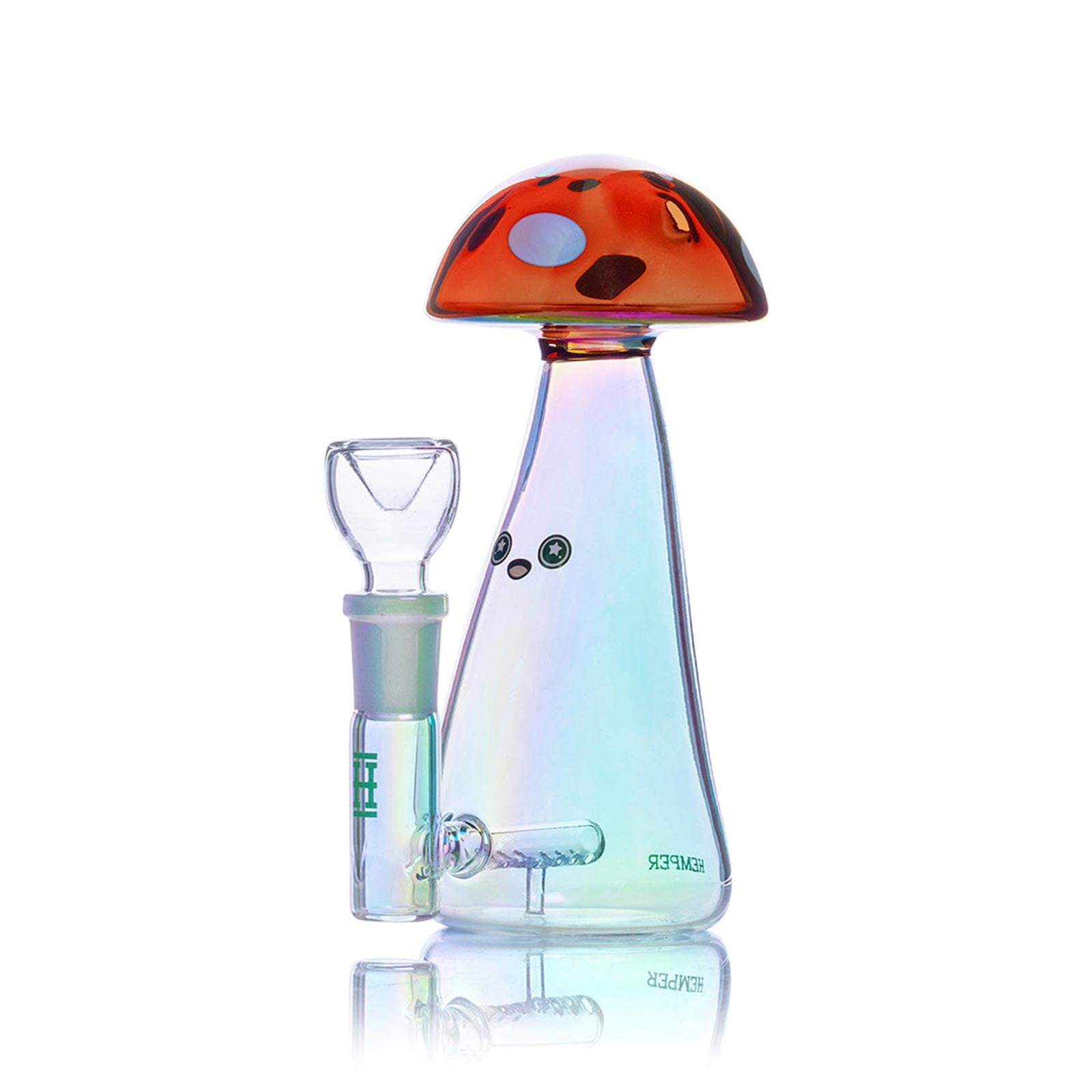 Trippy Mushroom Bong 6&quot; - INHALCO