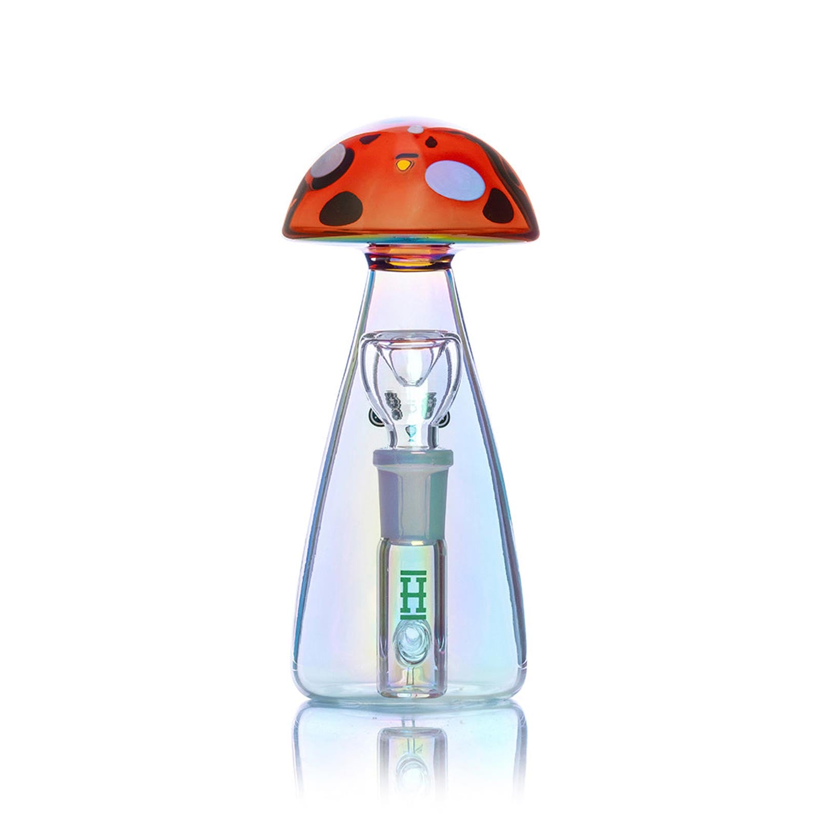 Trippy Mushroom Bong 6&quot; - INHALCO