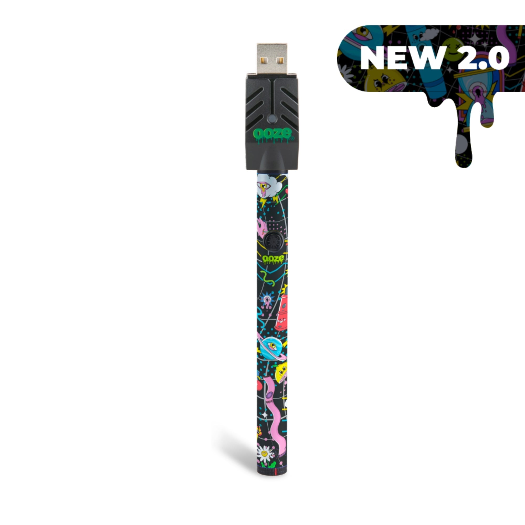 Ooze Twist Slim Pen 2.0 510 Thread Vaporizer Battery