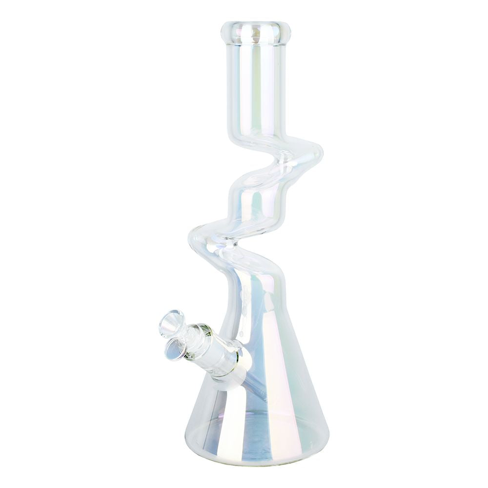 Twisty Tunnel Electroplated Bong - inhalco