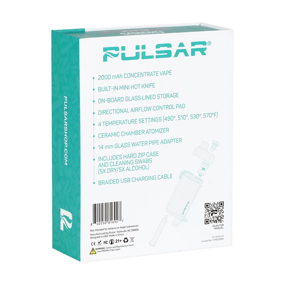 Pulsar Chorus 2000mAh Concentrate Vaporizer Kit with Mini Hot Knife